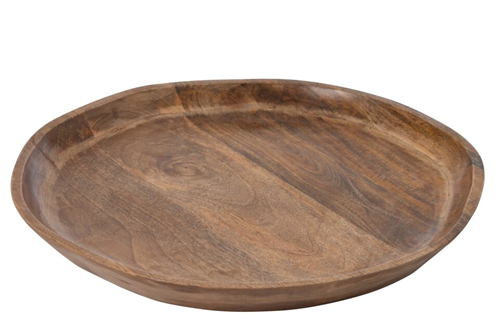 Dienblad mangohout naturel 57cm