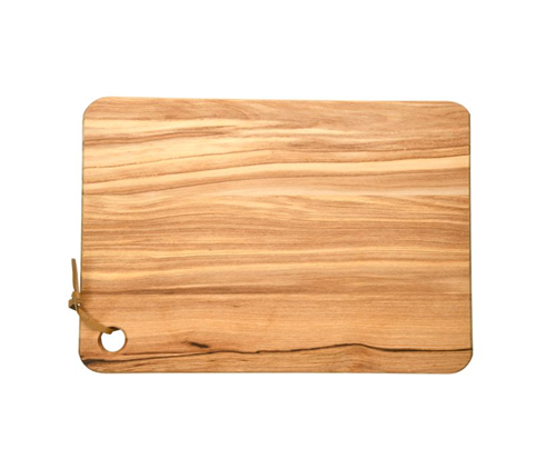 Tapas/kaas plank groot met gaatje 40cm x 28cm