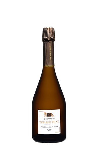 Champagne Yveline Prat brut reserve fût de chêne